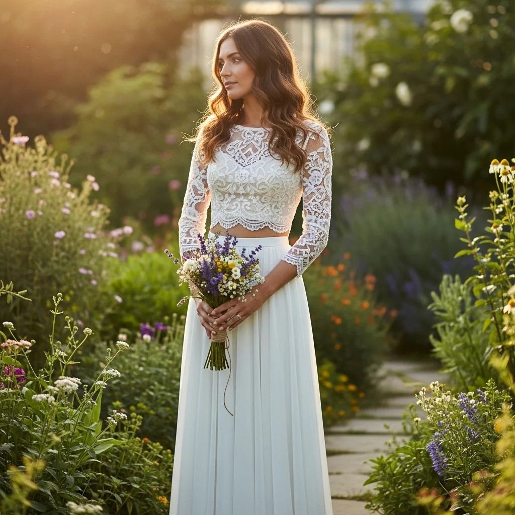 the elegant two piece ensemble