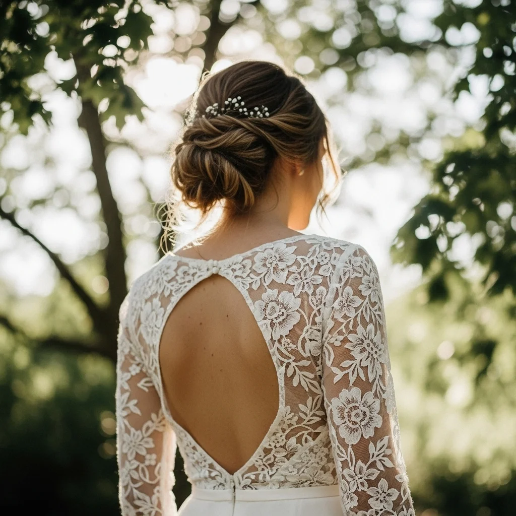 the ethereal boho lace a line