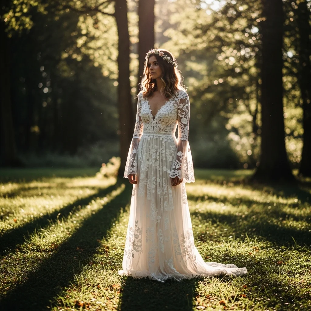 the ethereal lace sleeve