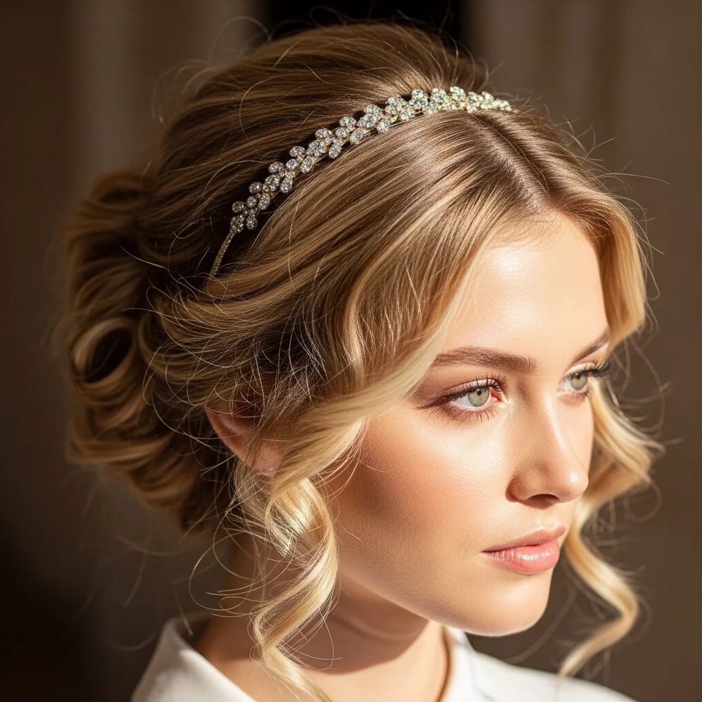 Top 19 Stunning Updo Hairstyles for Every Occasion! 13 the headband tuck updo