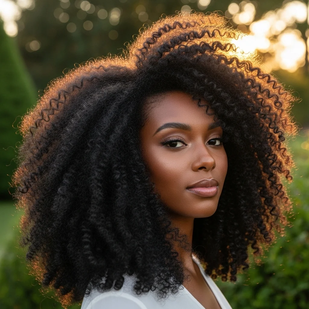 the magnificent voluminous afro