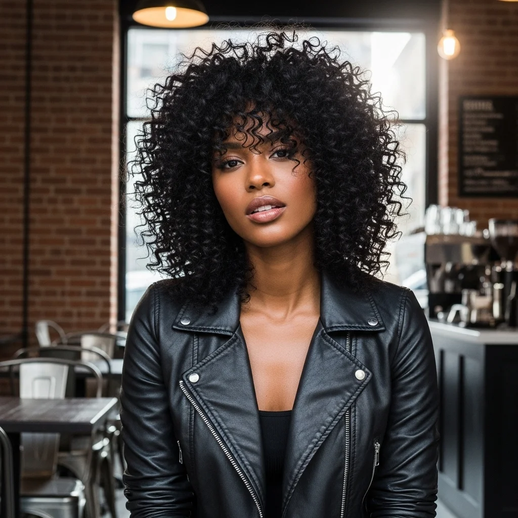 the modern curly shag