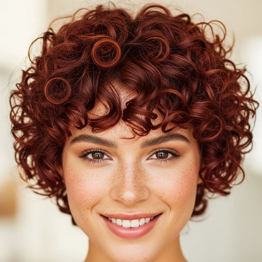 the playful curly