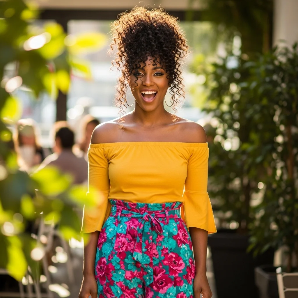 the playful pineapple updo 1