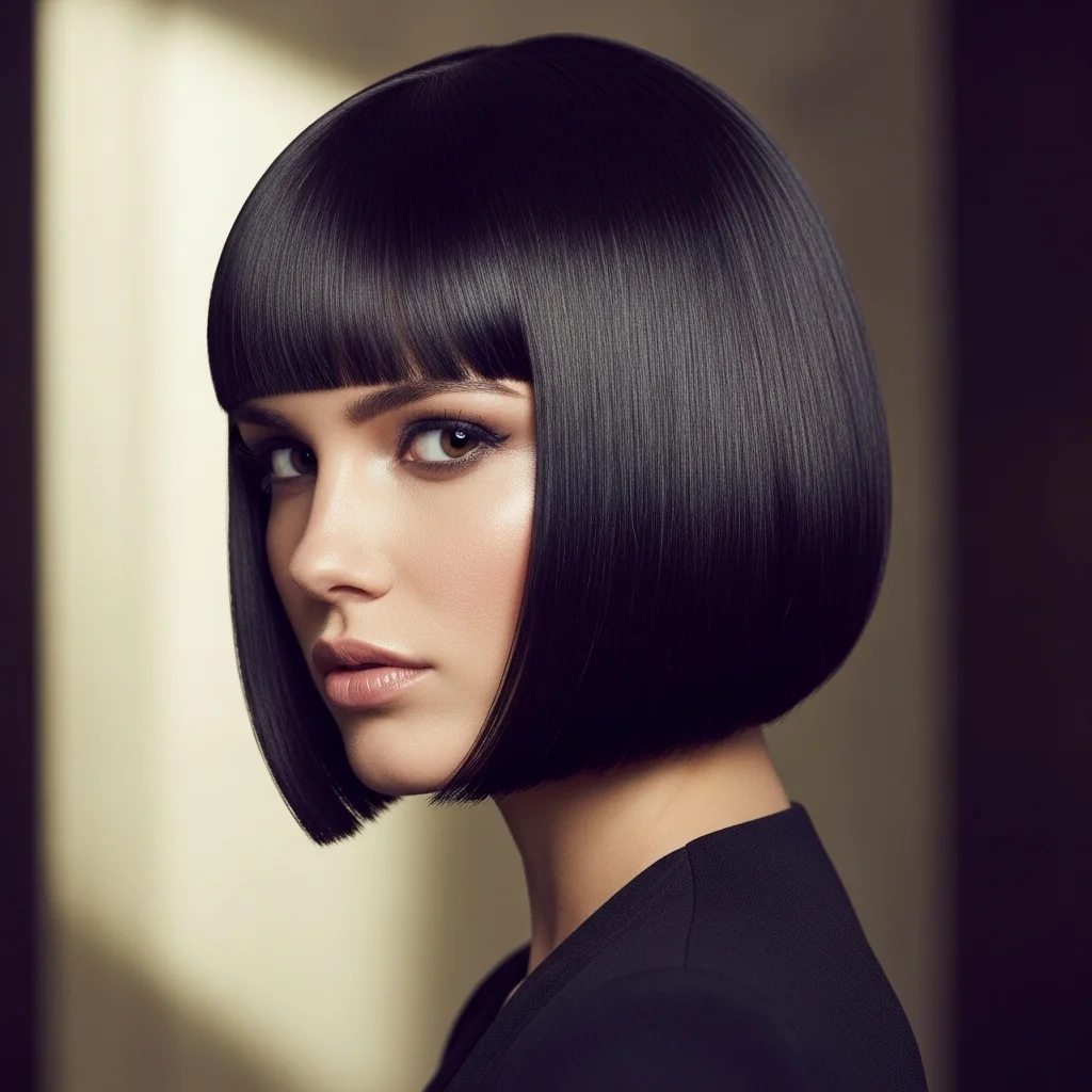 19 Hairstyles That Will Turn Heads 19 the sleek glass hair look
