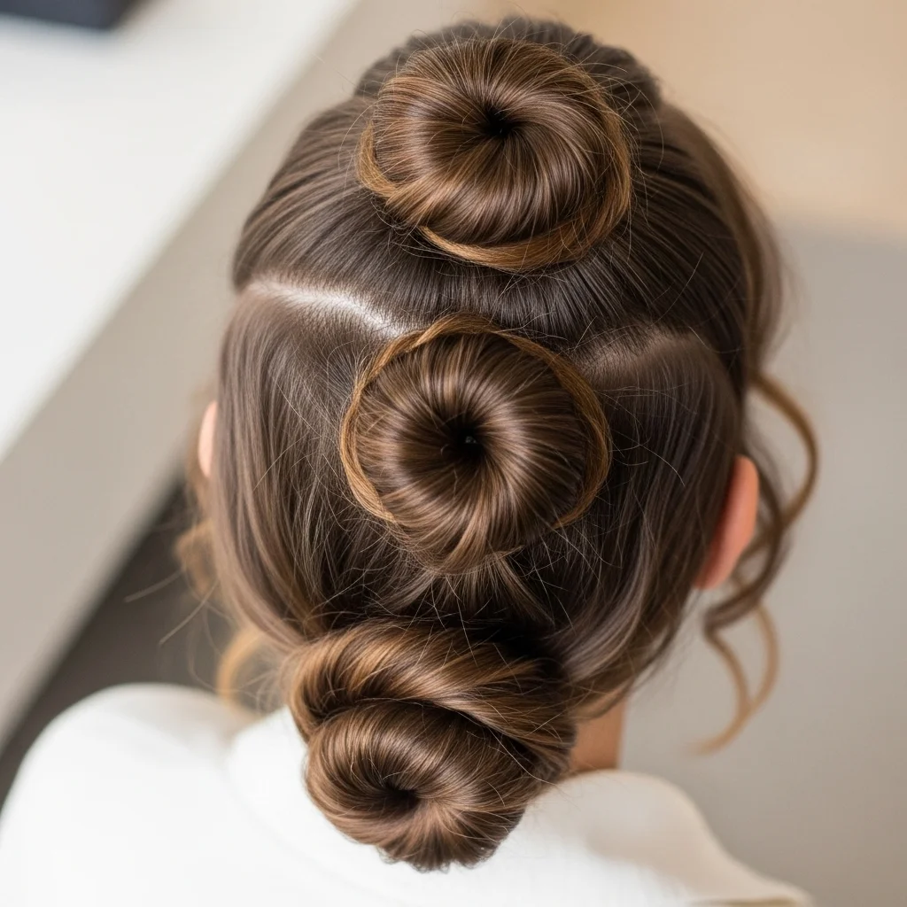Top 19 Stunning Updo Hairstyles for Every Occasion! 15 the triple bun updo