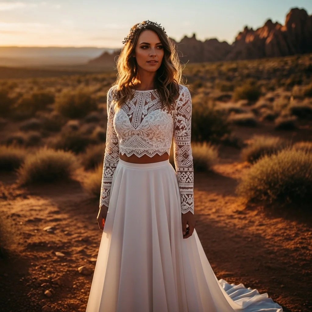 the two piece desert muse