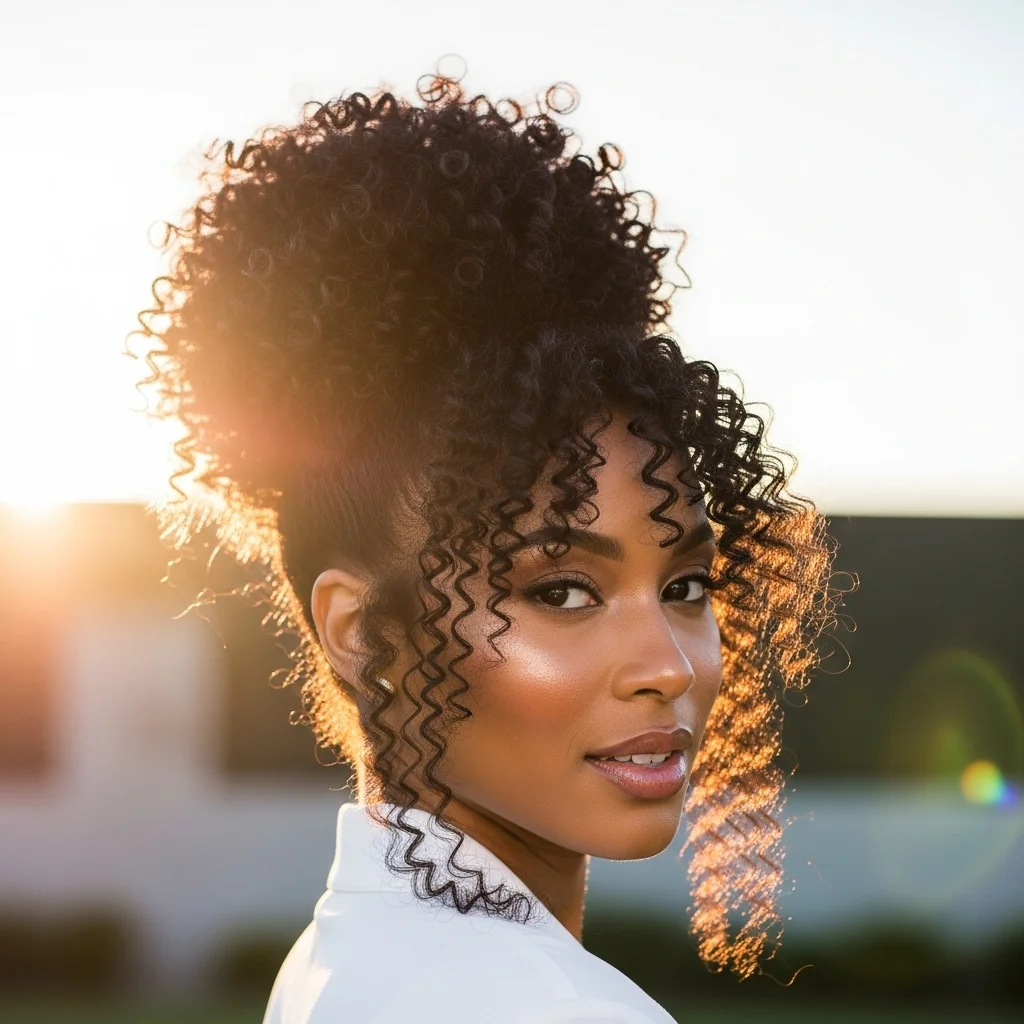 Top 19 Stunning Updo Hairstyles for Every Occasion! 2 the voluminous high bun