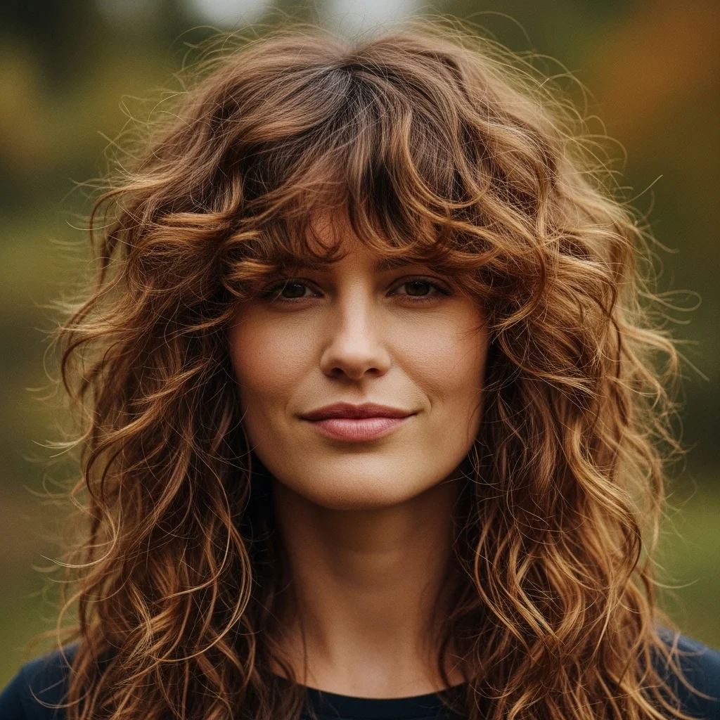 the voluminous long shag