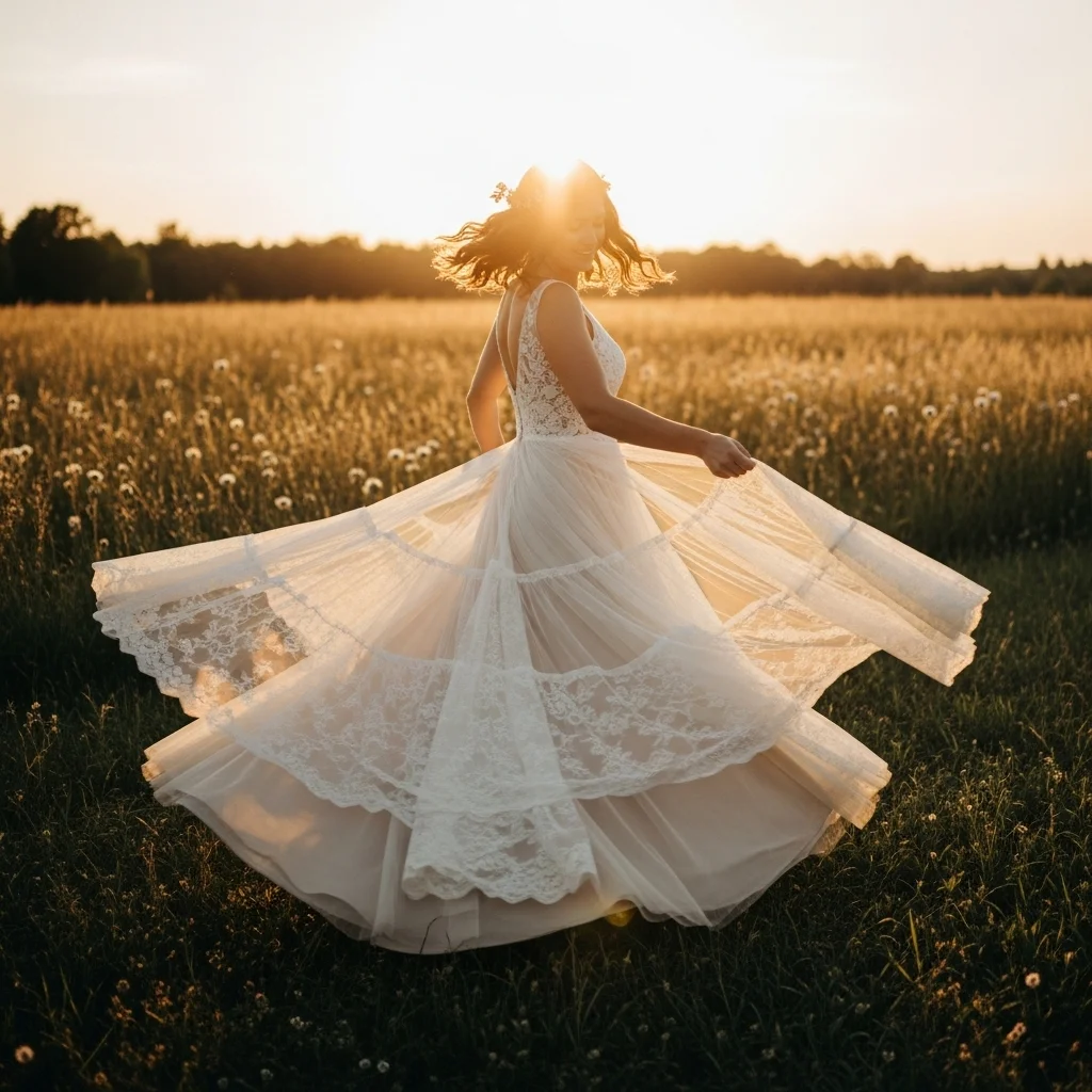 the whimsical tiered skirt