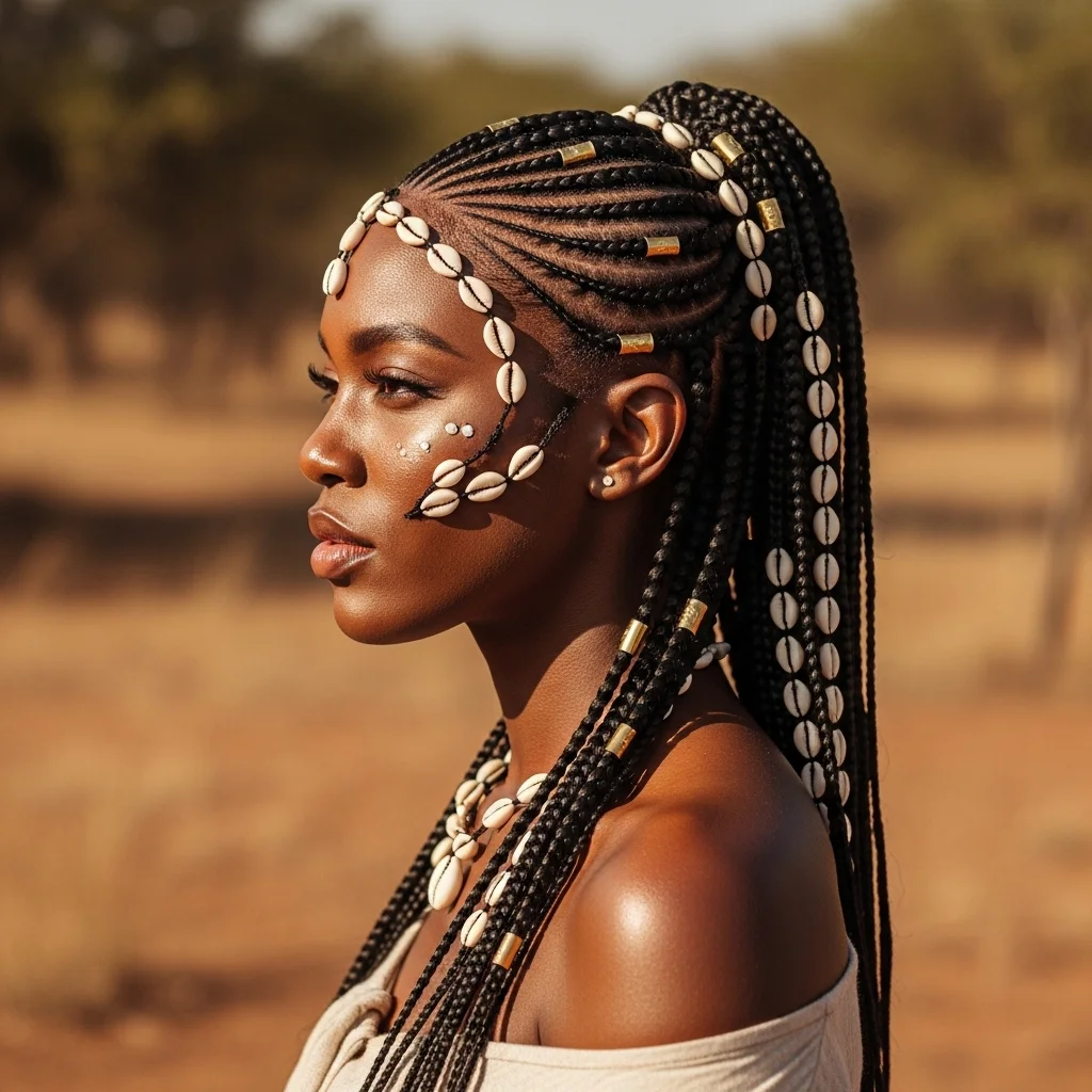 tribal braids