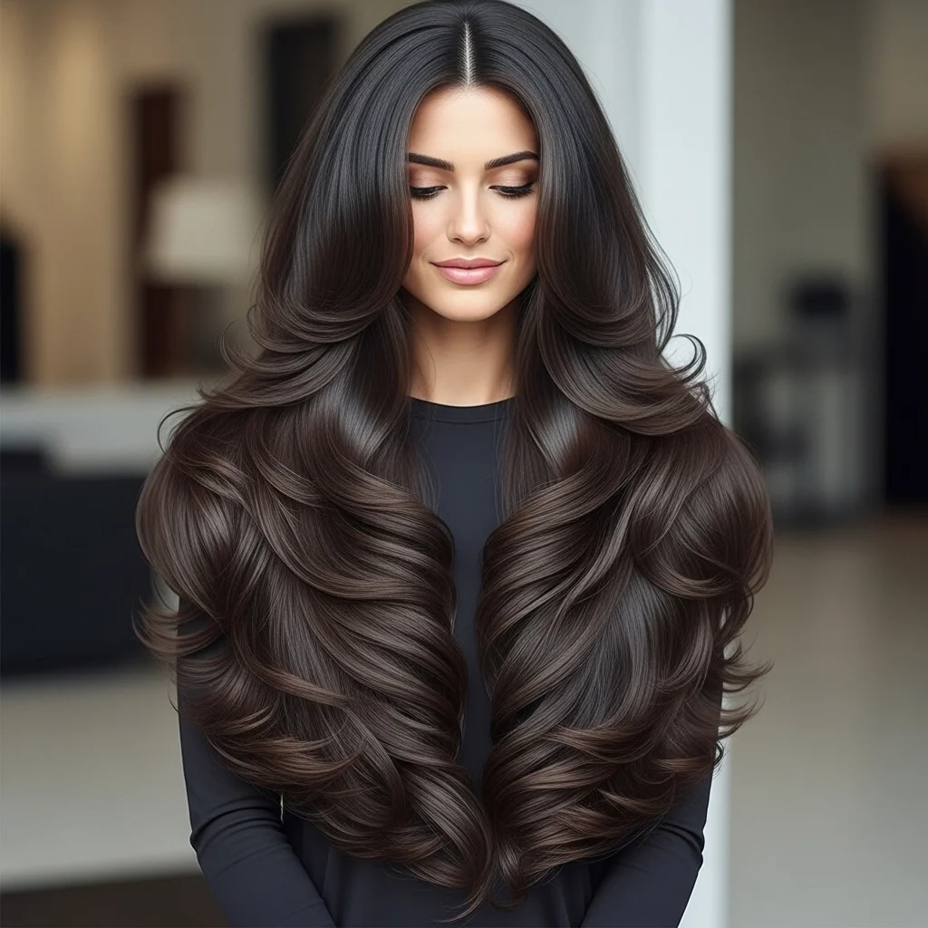 The Ultimate Guide to 17 Stunning Layered Hairstyles You Need to Try Now! 10 v cut layers