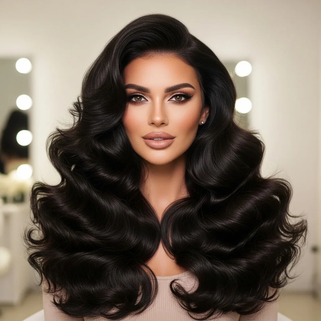 17 Loose Curly Hairstyles You Will Adore 4 voluminous bouncy curls