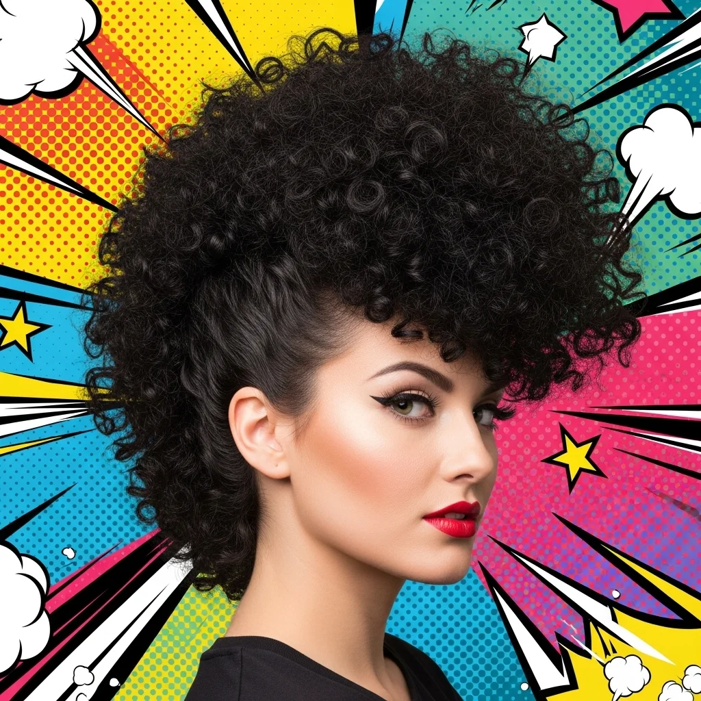voluminous frohawk defined