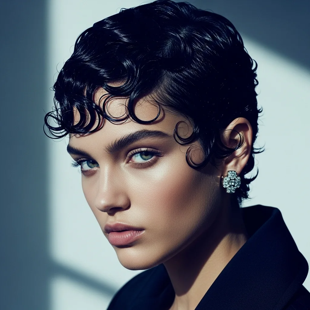 wet look