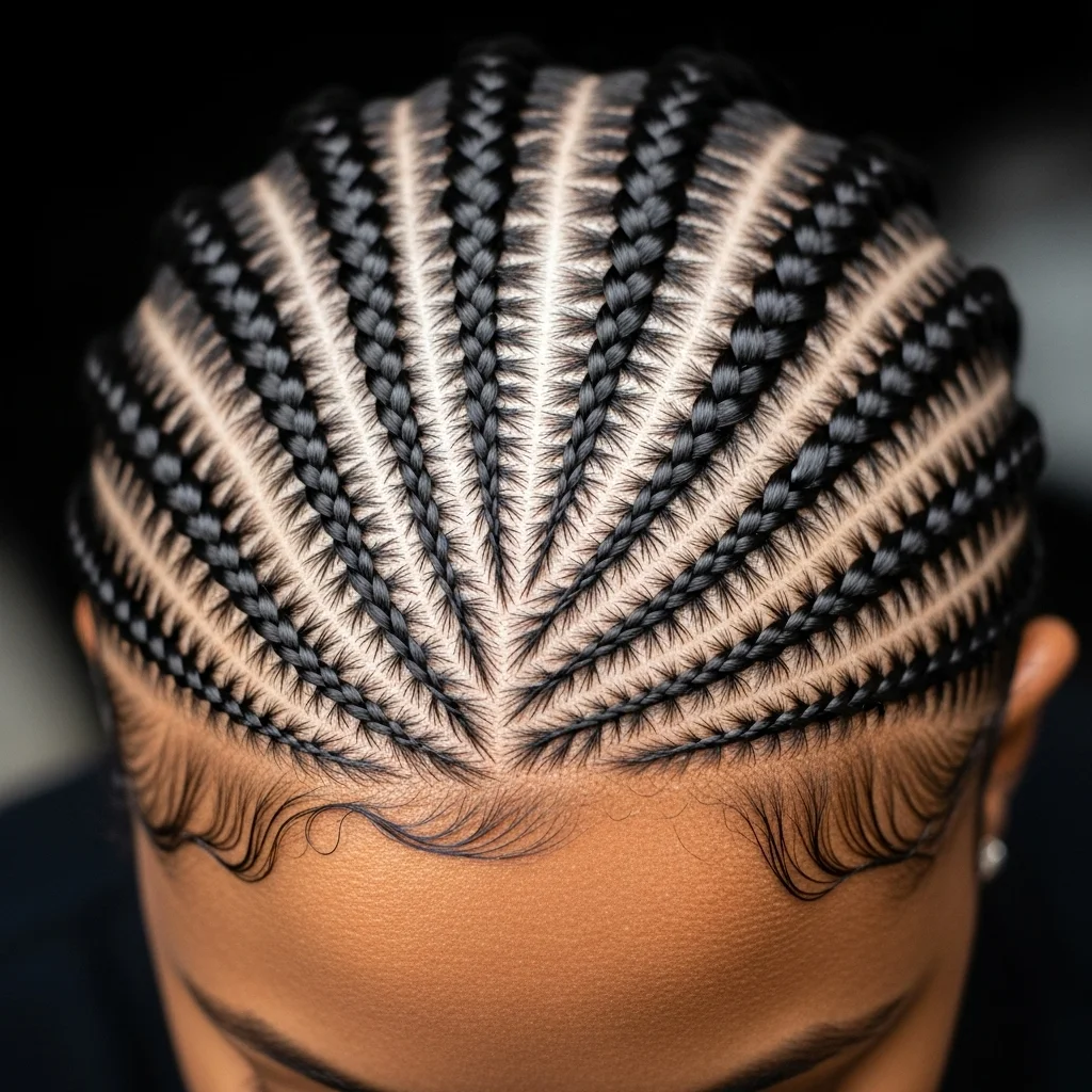 zigzag cornrows
