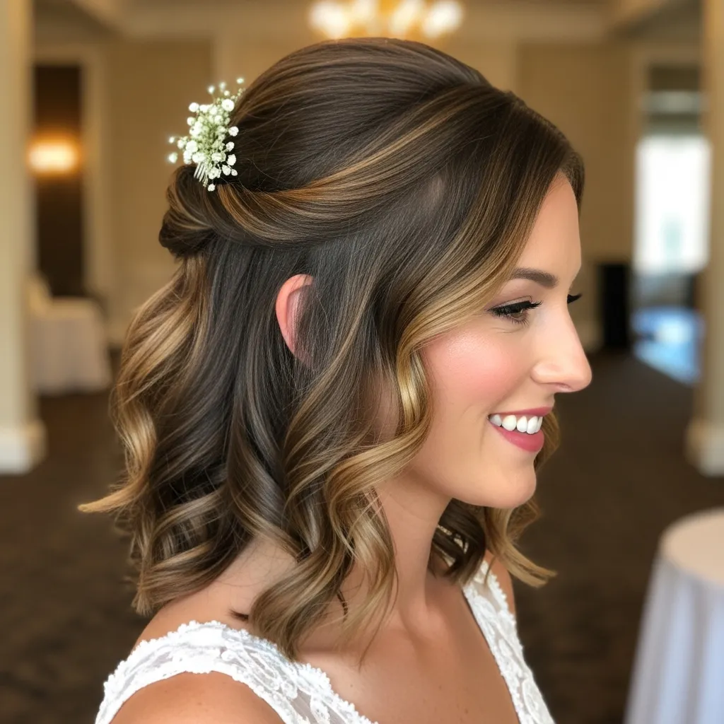 56 Timeless Hairstyles Every Woman Should Know 19 19 medium length bride hairstyles