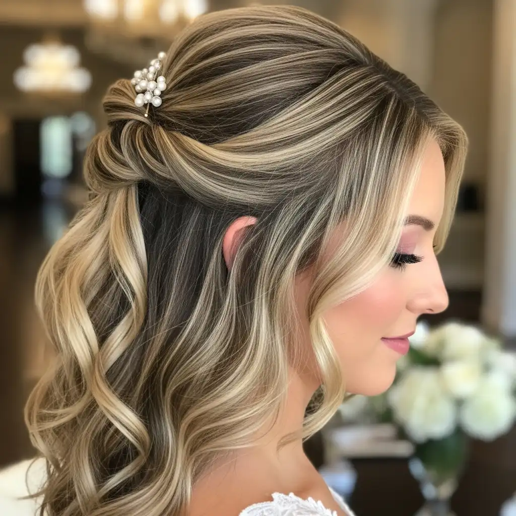 56 Timeless Hairstyles Every Woman Should Know 27 27 half up half down bridal hairstyles