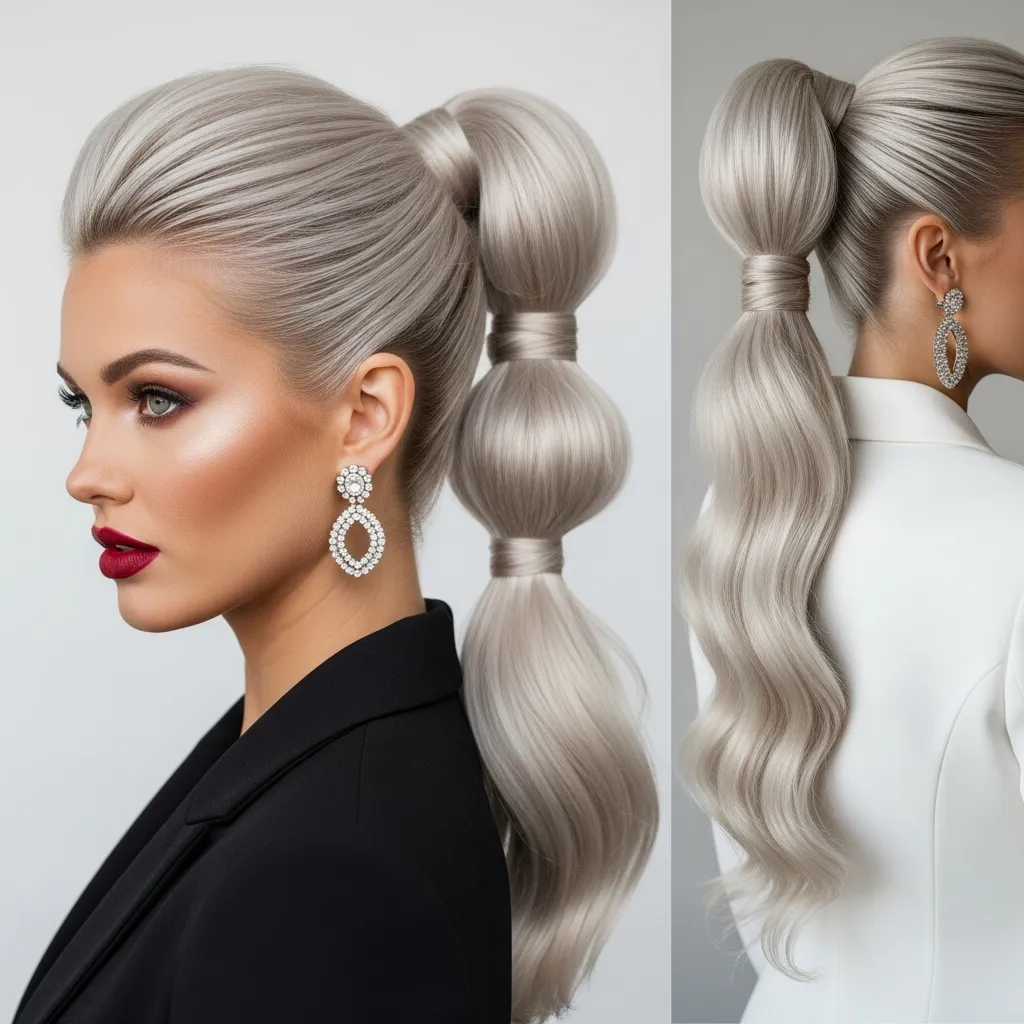 56 Timeless Hairstyles Every Woman Should Know 28 28 bride ponytail hairstyles