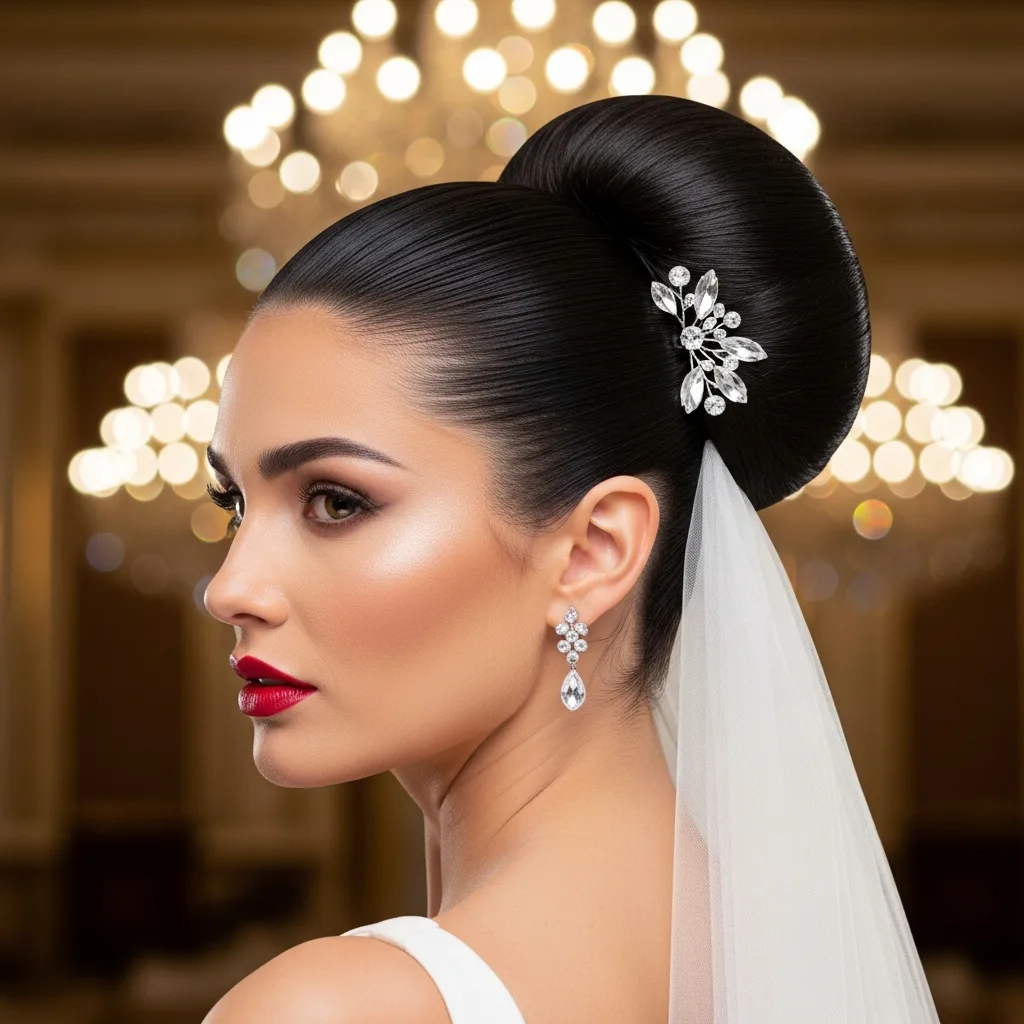 56 Timeless Hairstyles Every Woman Should Know 31 31 bride bun hairstyles