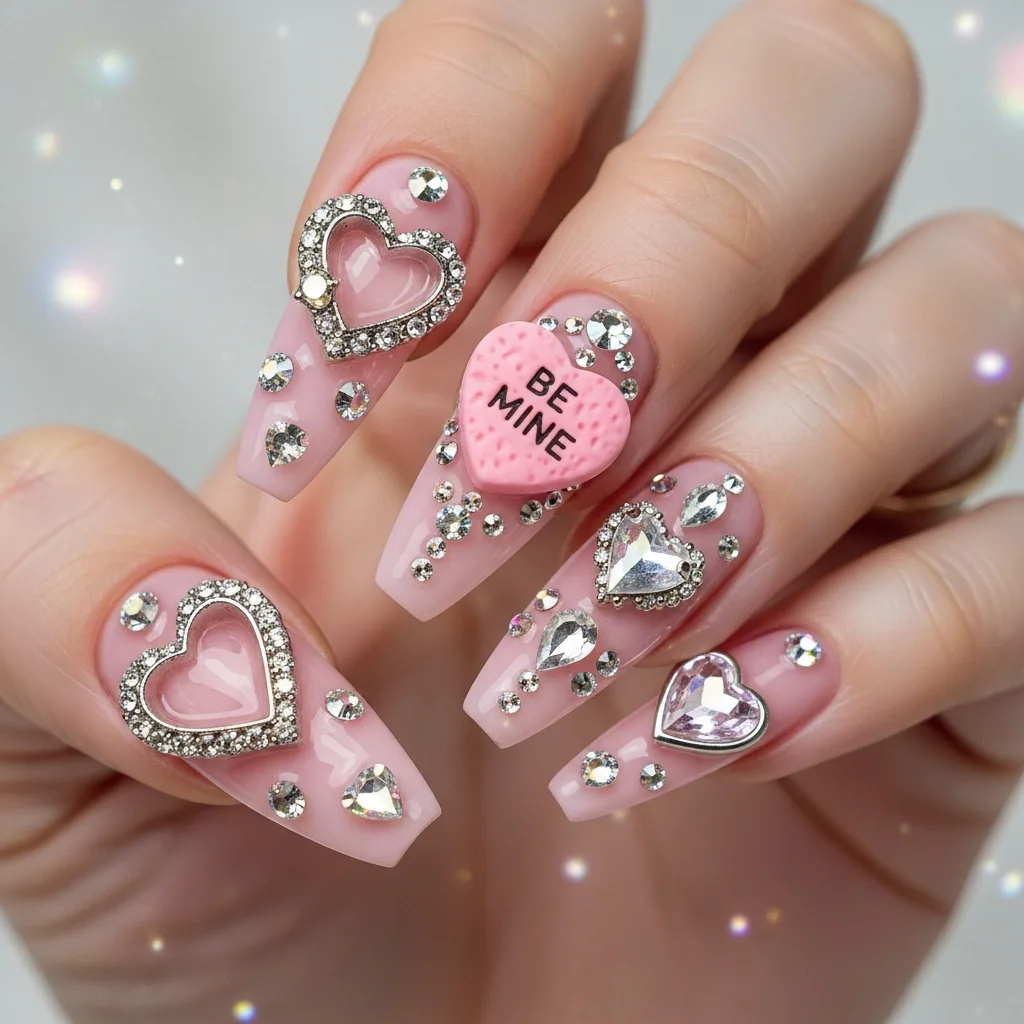 3d heart embellishments 1
