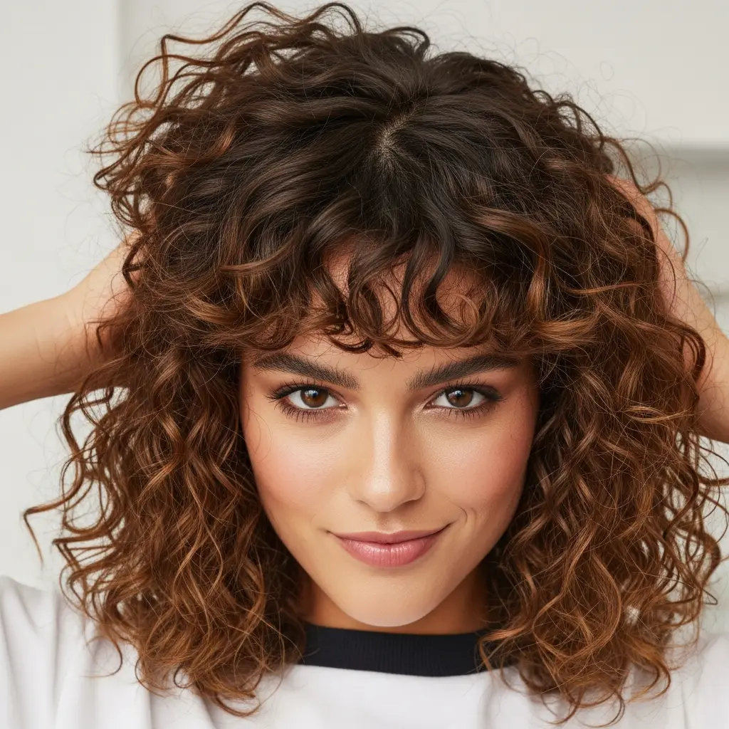 56 Timeless Hairstyles Every Woman Should Know 43 43 curly hairstyles with bangs