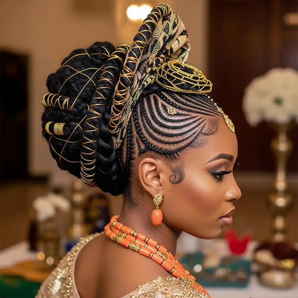 56 Timeless Hairstyles Every Woman Should Know 7 7 breathtaking african bridal hairstyles