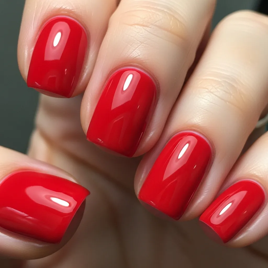 all over red jelly gloss