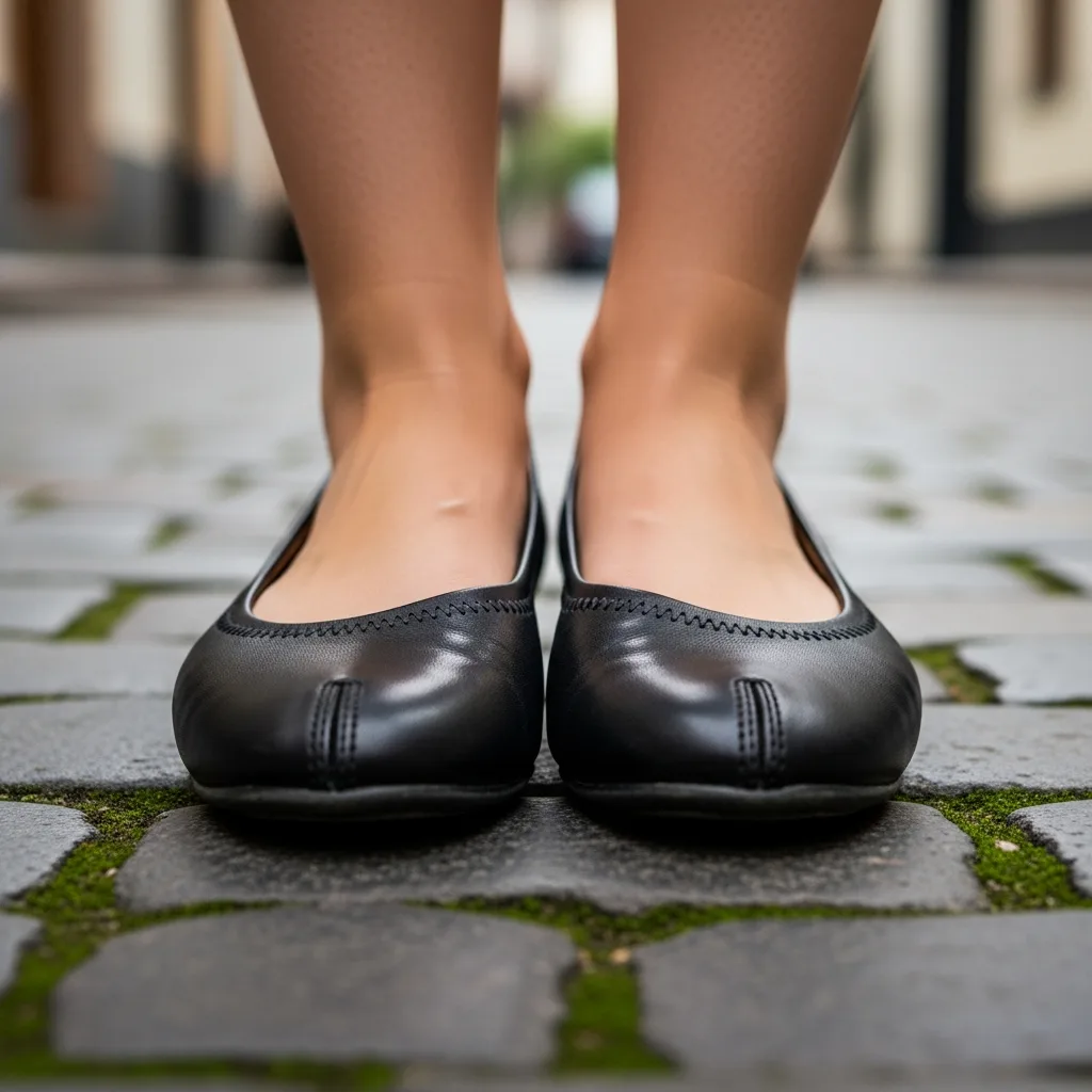 19 Trendy Flat Shoes for Women to Elevate Your Look 2 classic black ballet flats
