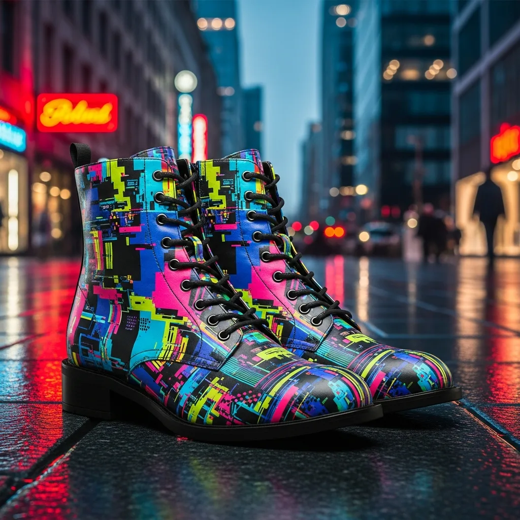 23 Trendy Shoes You'll Be Rocking in 2026 19 digital print ankle boots