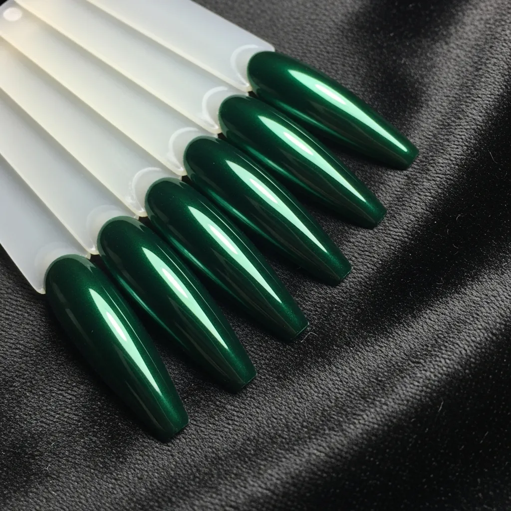 emerald green chrome