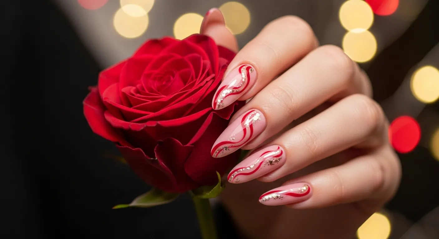25 Swirl Valentines Nails to Sweep You Off Your Feet! 1 featured 129