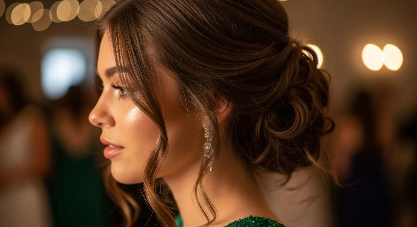 Top 21 Hoco Hairstyles: Mastering the Messy Bun for Homecoming