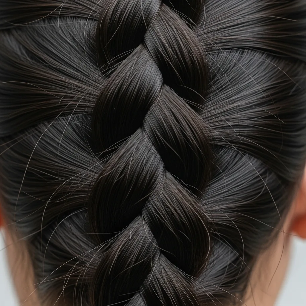 25 Enchanting Homecoming Hairstyles with Braids 13 four strand braid