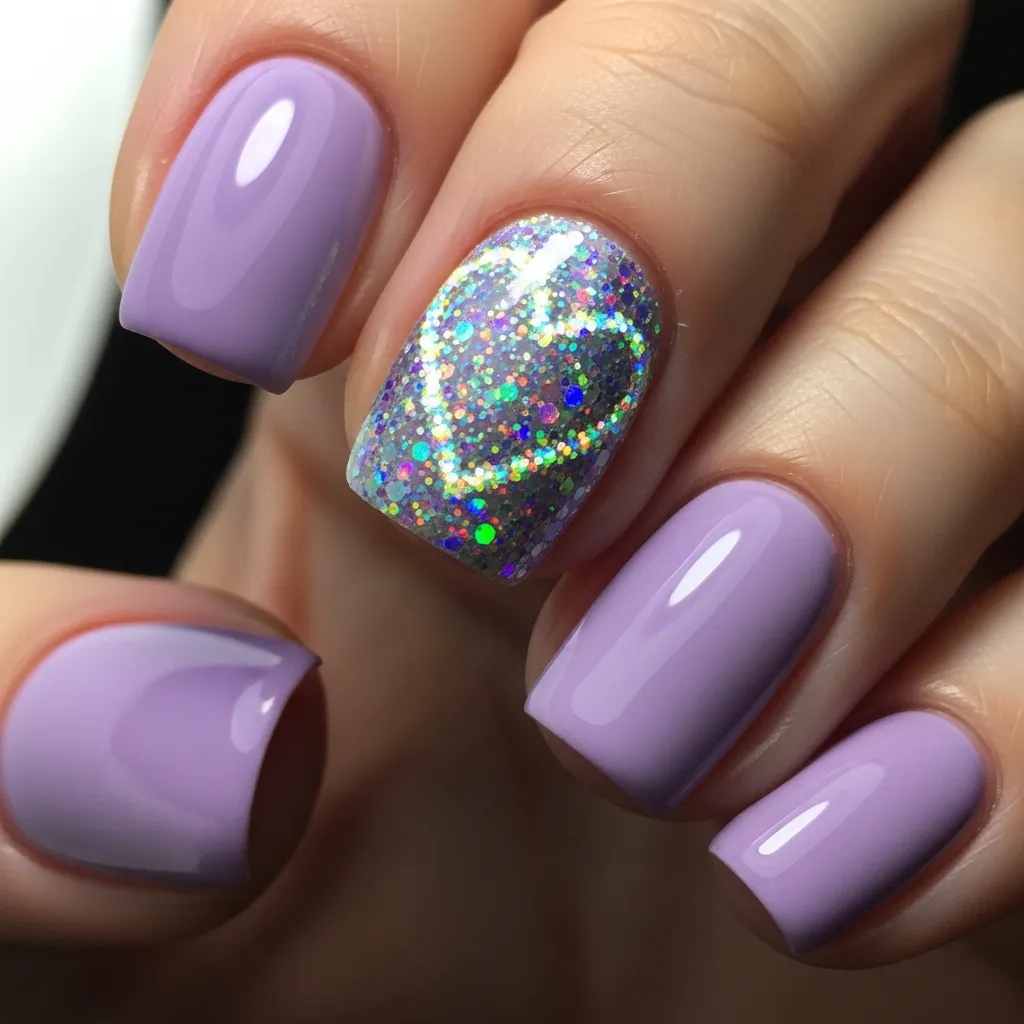 holographic glitter bomb heart