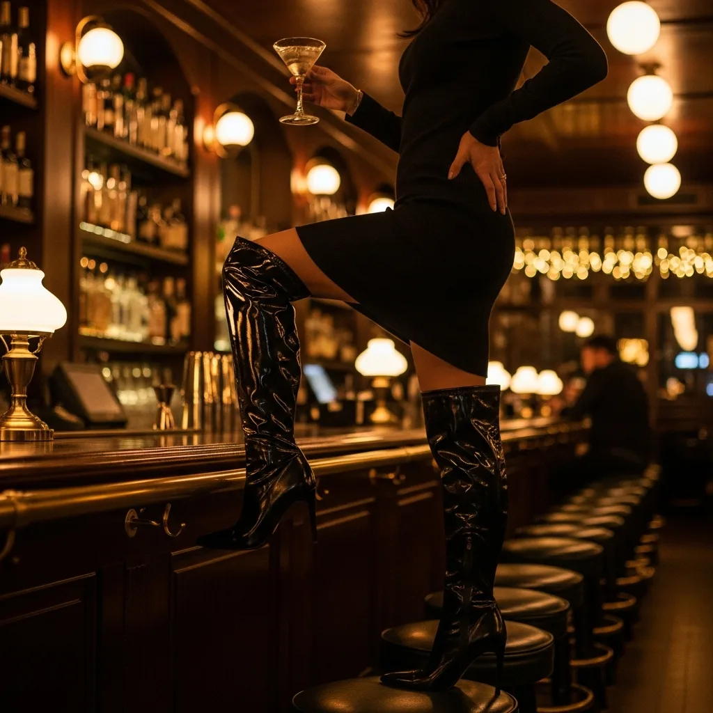 knee high boots a statement piece