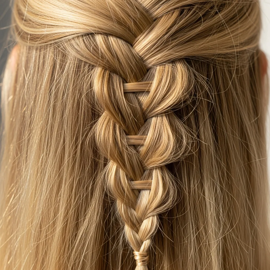 25 Enchanting Homecoming Hairstyles with Braids 20 ladder braid