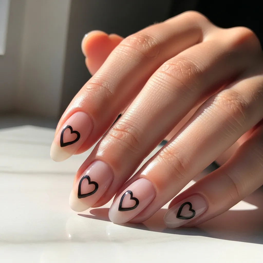 negative space hearts 4