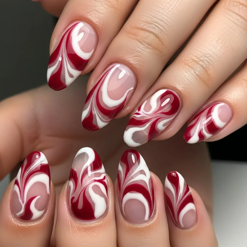 25 Swirl Valentines Nails to Sweep You Off Your Feet! 5 negative space swirls