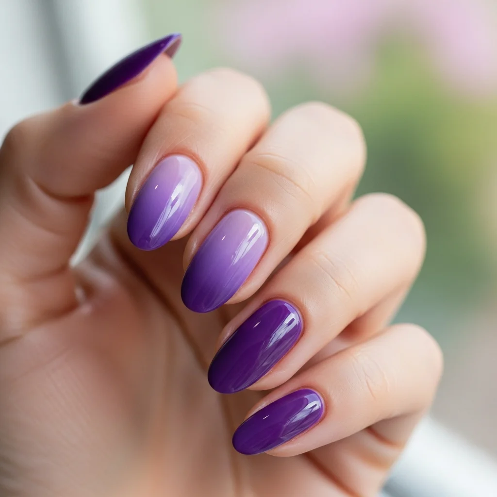 purple ombre