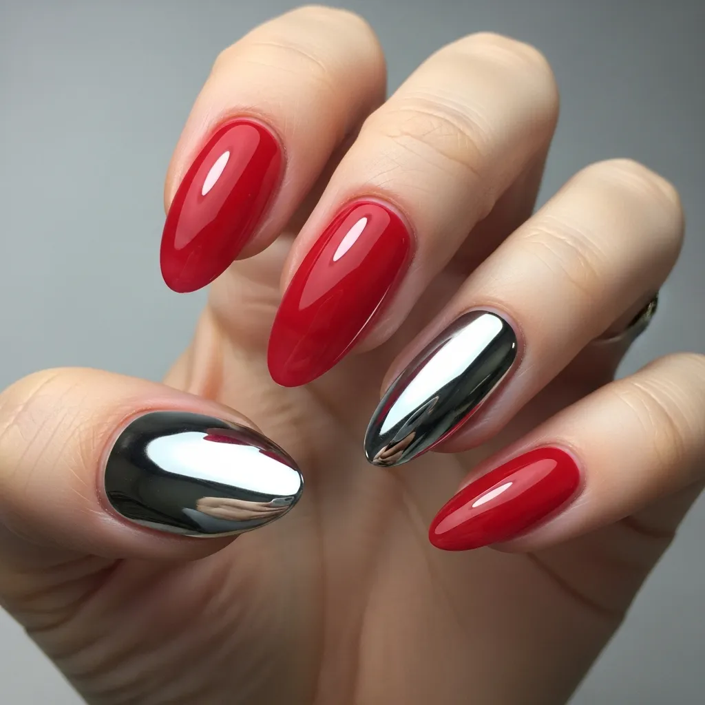 red jelly with chrome accents