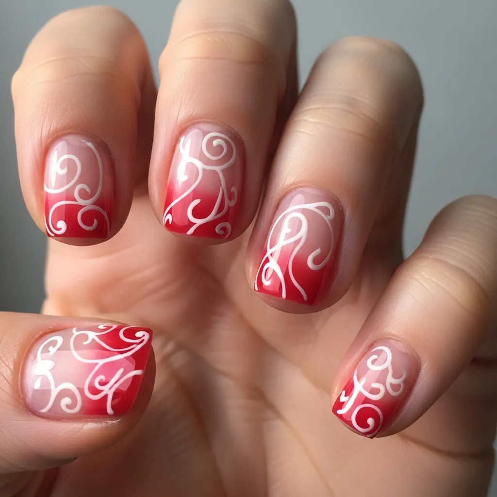 red jelly with subtle swirls