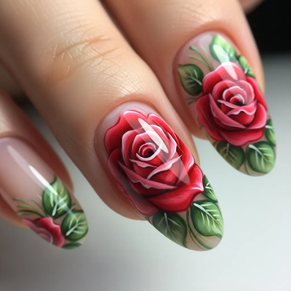 romantic floral accents