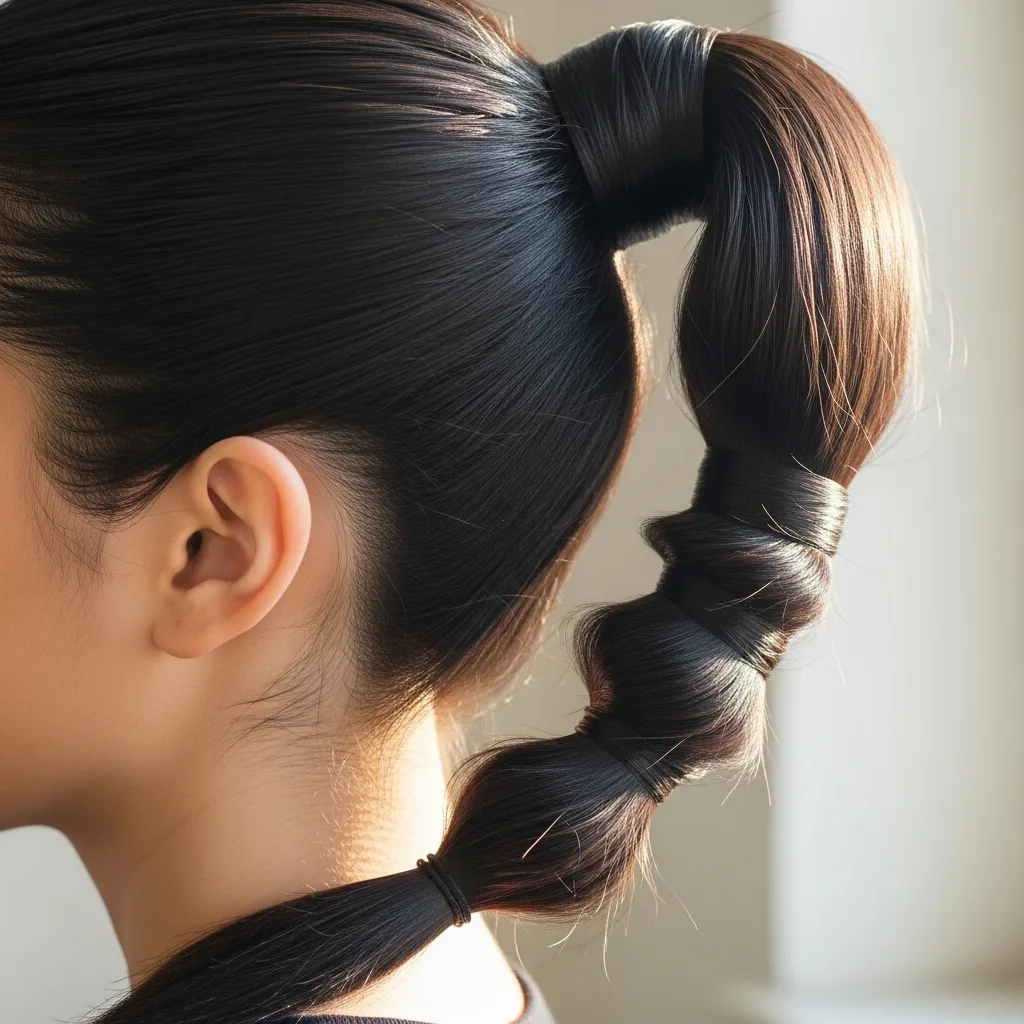 23 Sleek Hoco Hairstyles for the Dance 2 sleek high ponytail with wrapped base