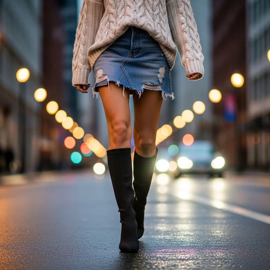 Step Up Your Style: 19 Trendy Shoes Every Woman Needs in Her Wardrobe 18 sock boots