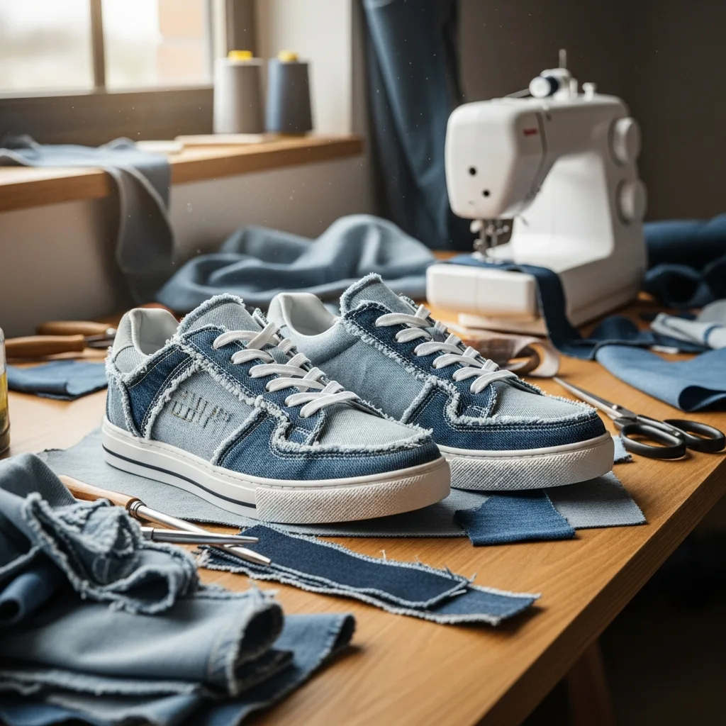 23 Trendy Shoes You'll Be Rocking in 2026 7 upcycled denim sneakers