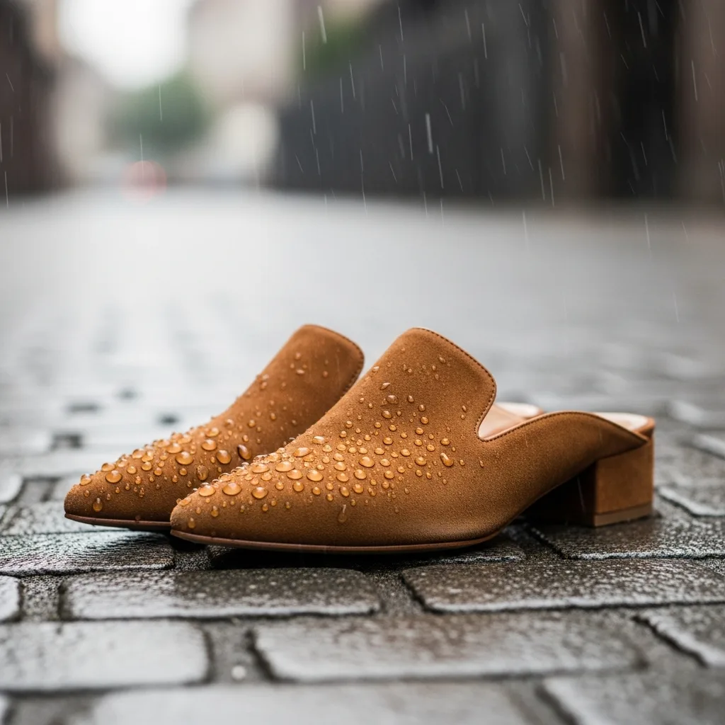 23 Trendy Shoes You'll Be Rocking in 2026 20 water repellent suede mules