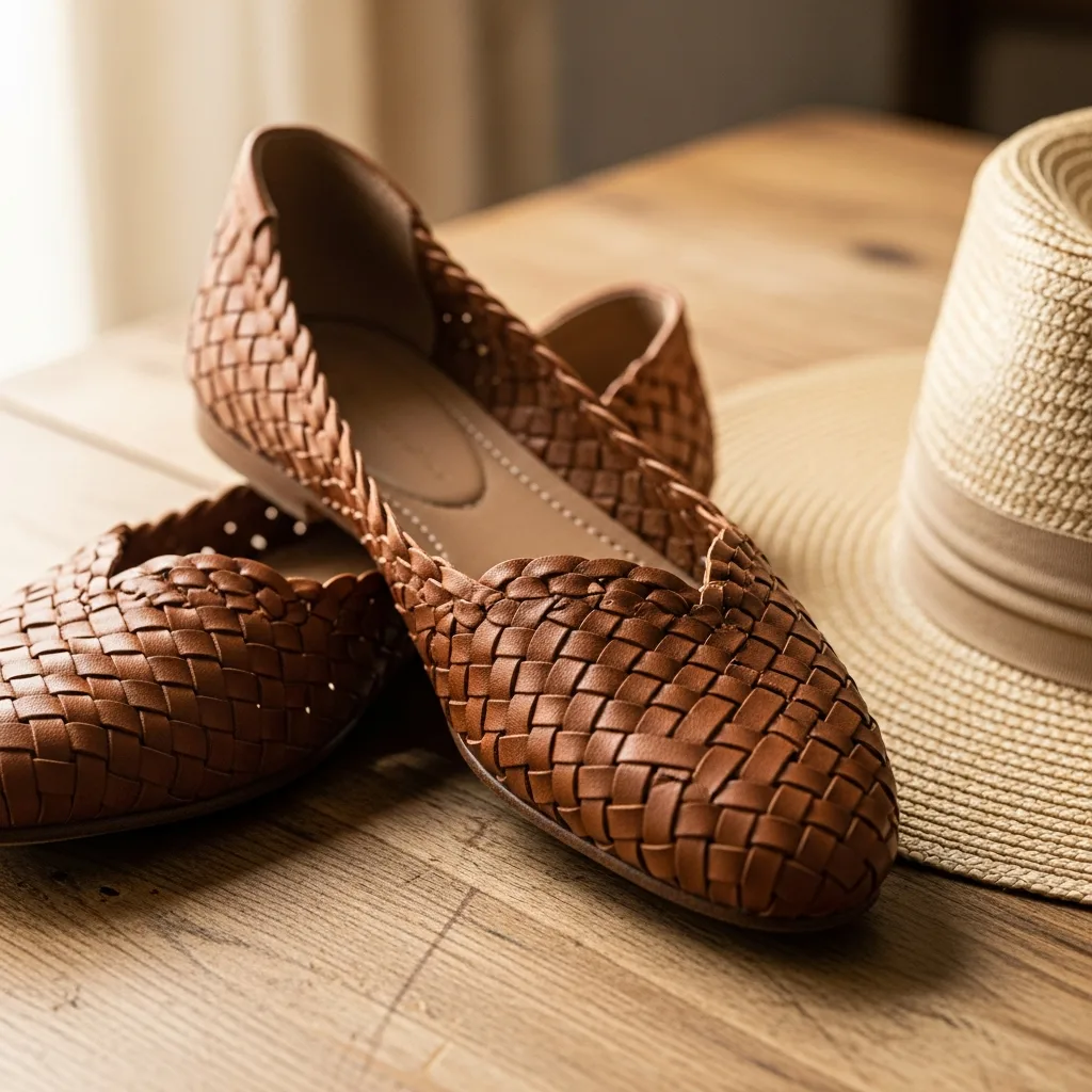 19 Trendy Flat Shoes for Women to Elevate Your Look 14 woven flats