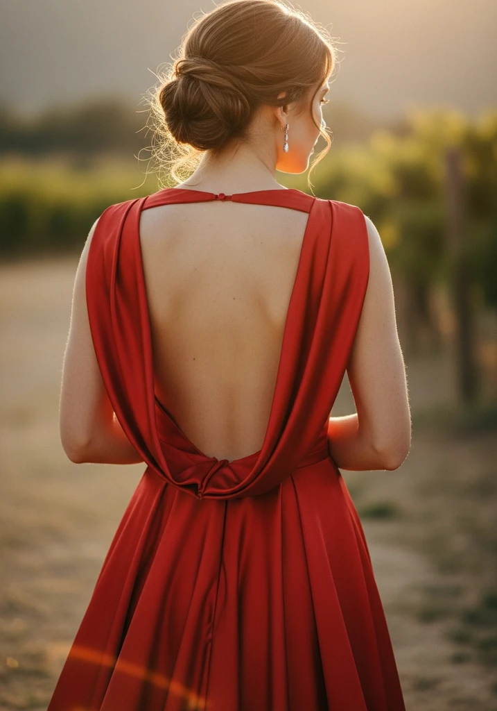 23 Sleeveless Summer Wedding Guest Dresses 23 Red backless satin dress for wedding guest