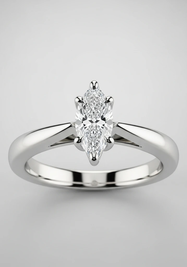 27 Captivating Marquise Engagement Ring Ideas 12 contemporary-tension-setting-marquise